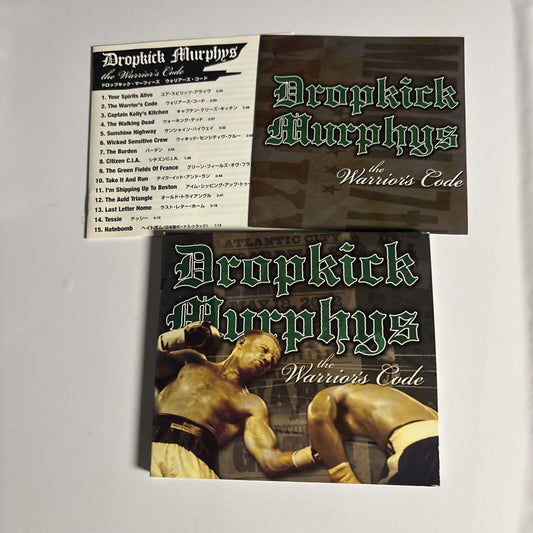 Dropkick Murphys – The Warrior's Code (CD, 2005) eicp-522 Japan