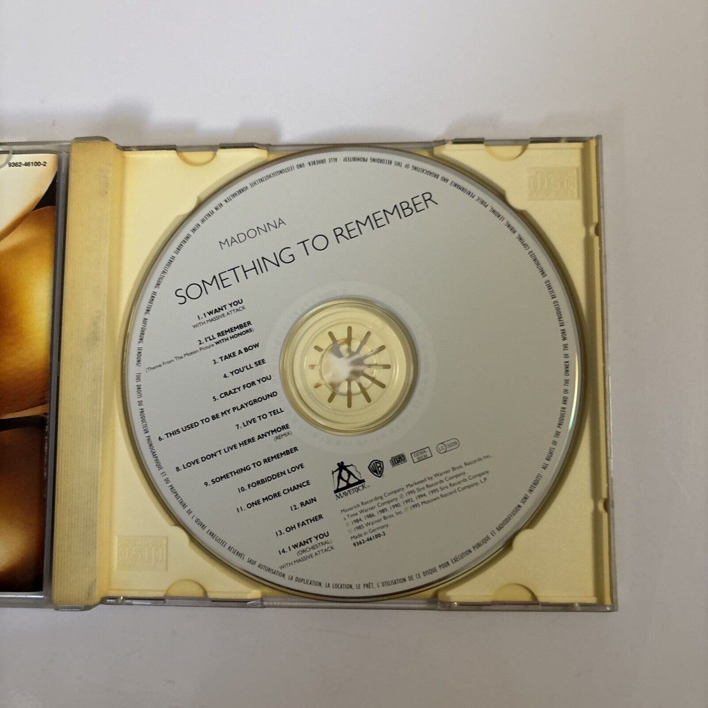 Madonna – Something To Remember (CD, 1995)
