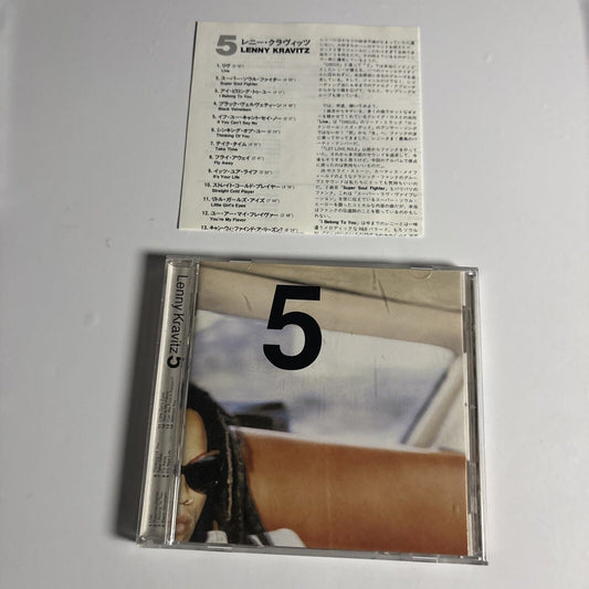 Lenny Kravitz – 5 (CD, 1998) vjcp-25400 Japan Bonus Track