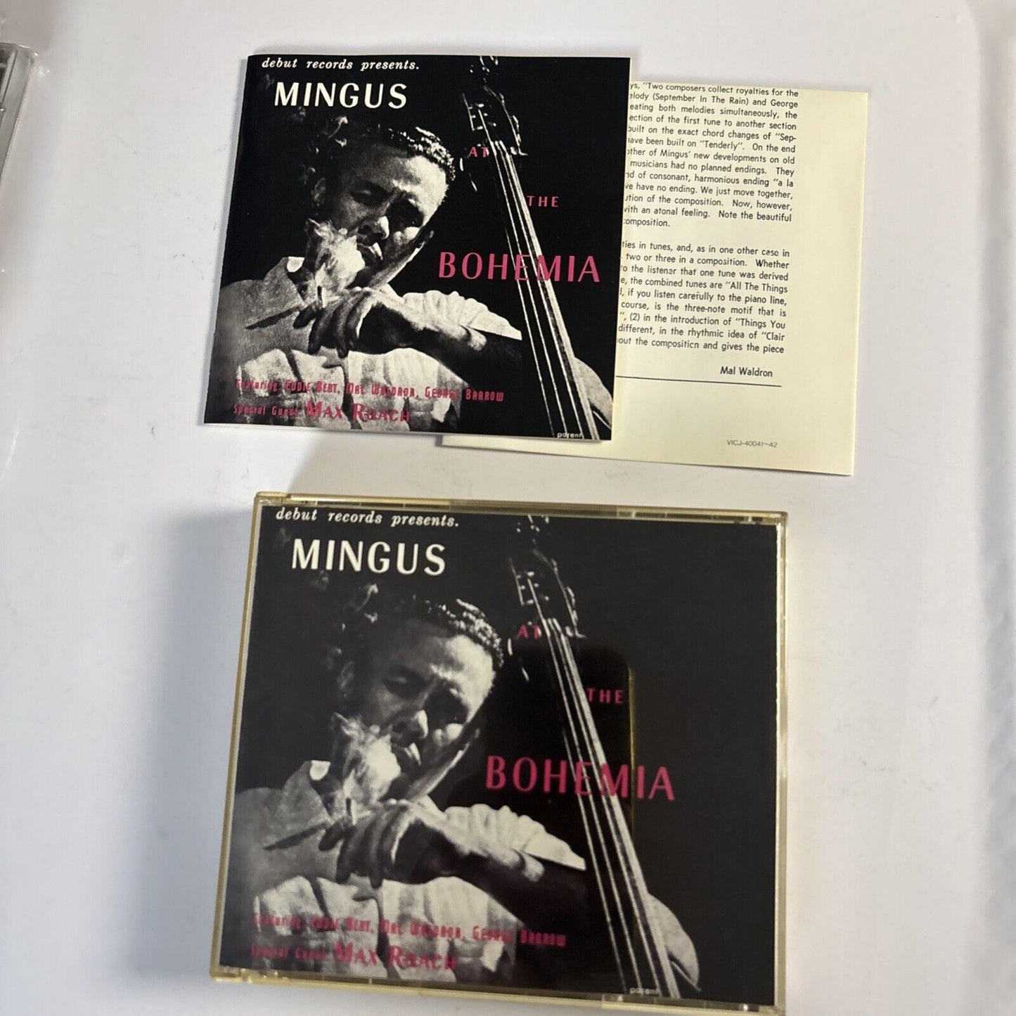 Charles Mingus – Mingus At The Bohemia (CD, 1992, 2-Disc) vicj-40041-2 Japan