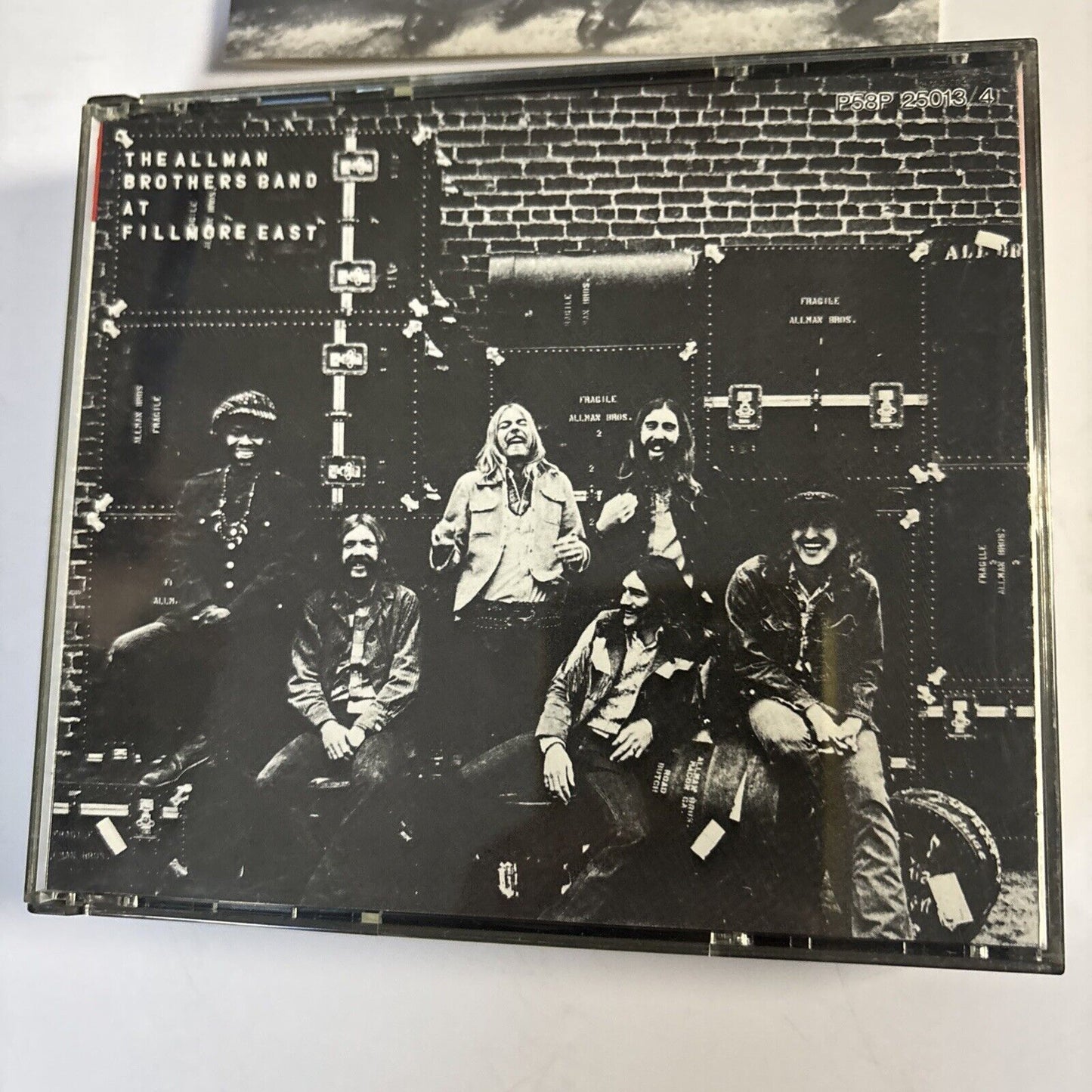 The Allman Brothers Band At Fillmore East (CD, 1986) P58P 25013/4 Japan