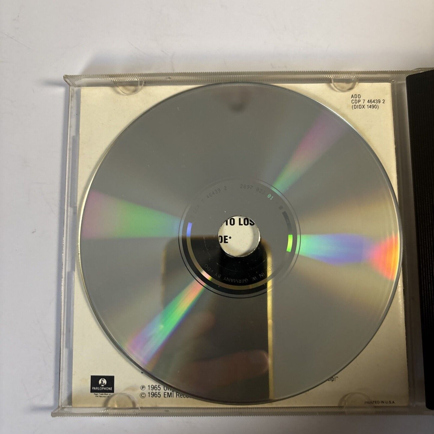 The Beatles – Help! (CD, 1987) CDP 7 46439 2