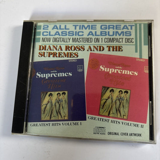 Diana Ross And The Supremes – Greatest Hits Volume I & II (CD, 1967) MCD08029MD