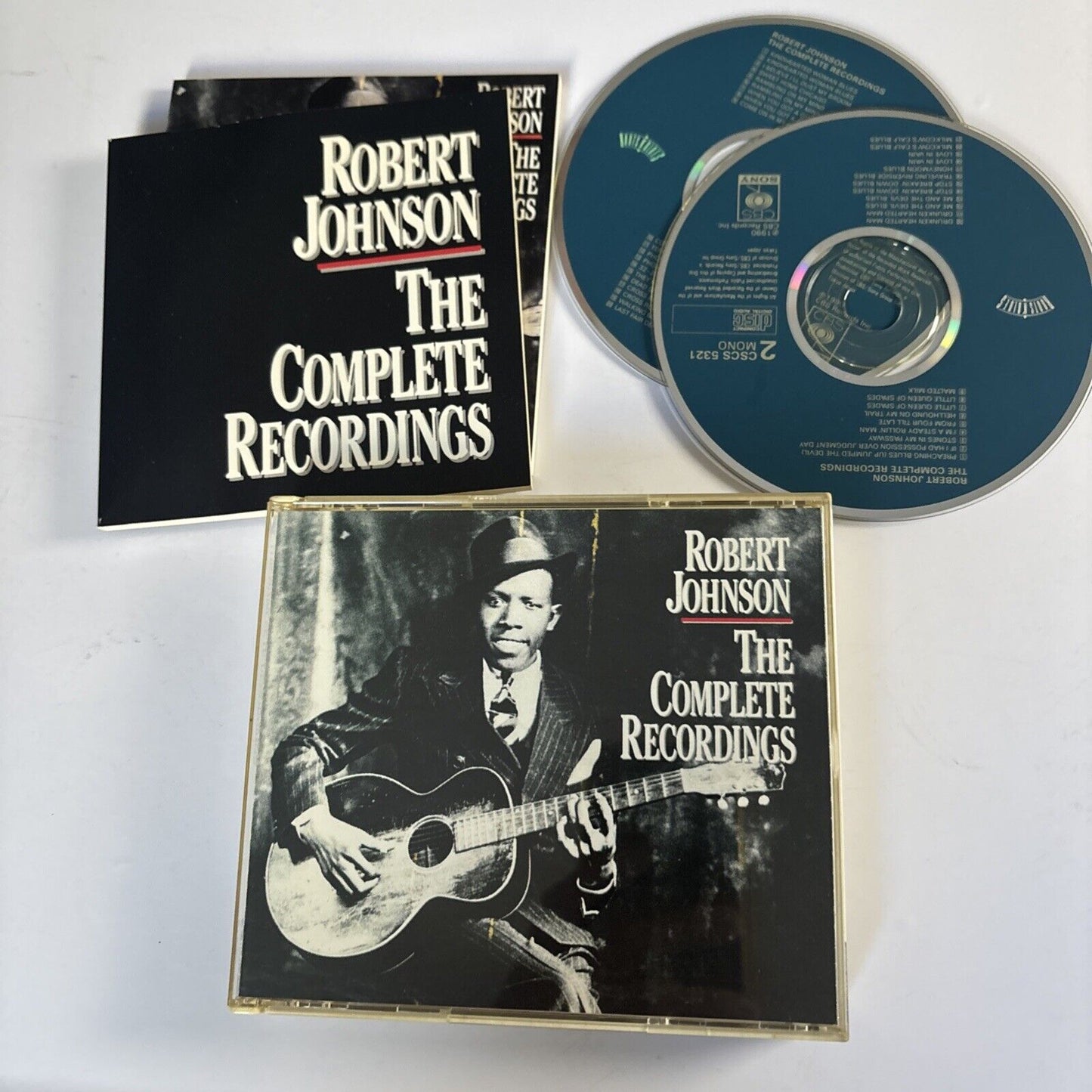 Robert Johnson – The Complete Recordings (CD, 1990, 2-Disc) cscs-5320-1 Japan