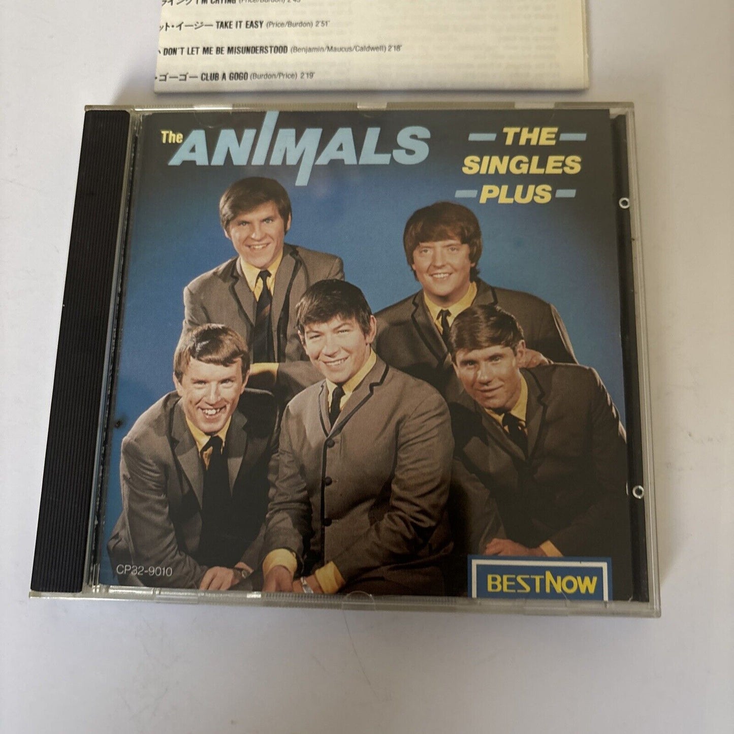 The Animals – The Singles Plus (CD, 1987) CP32-9010 Japan