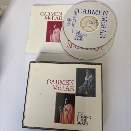 Carmen McRae – I'm Coming Home Again (CD, 1994, 2-Disc) tkcz-79032 Japan