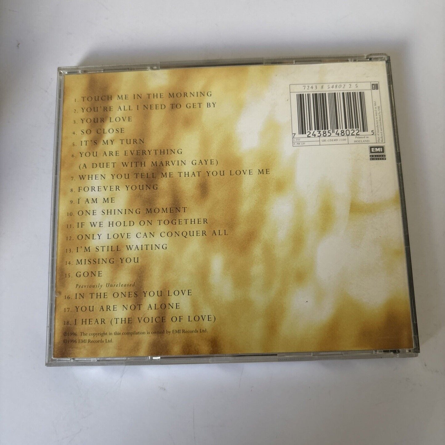 Diana Ross – Voice Of Love (CD, 1996)