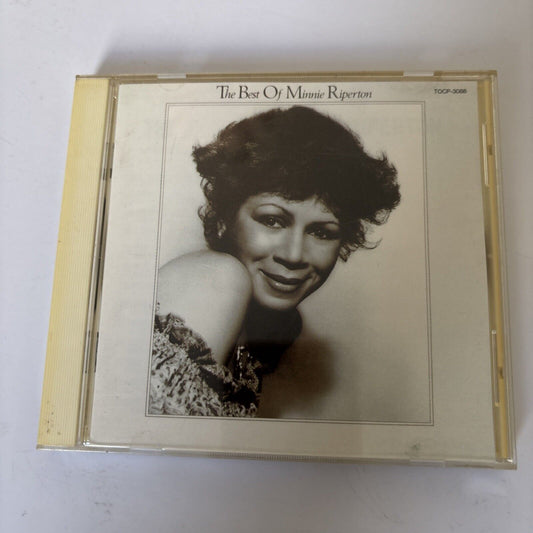 Minnie Riperton – The Best Of Minnie Riperton (CD, 1995) tocp-3088 Japan