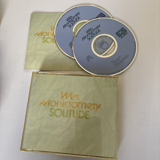Wes Montgomery – Solitude (CD, 1993, 2-Disc) jicl-89228-9 Japan