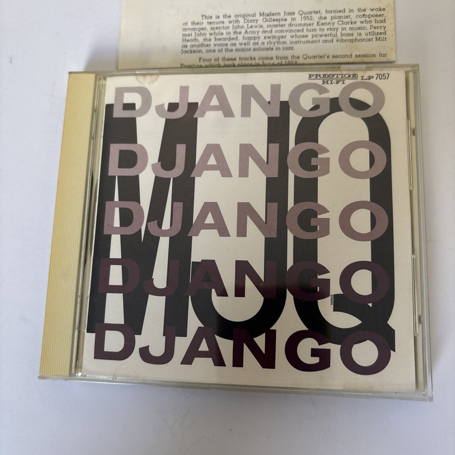 The Modern Jazz Quartet – Django (CD, 1991) vicj-23510 Japan
