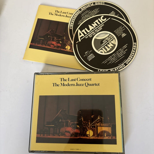 The Modern Jazz Quartet – The Last Concert (CD, 1988, 2-Disc) amcy-1030-1 Japan