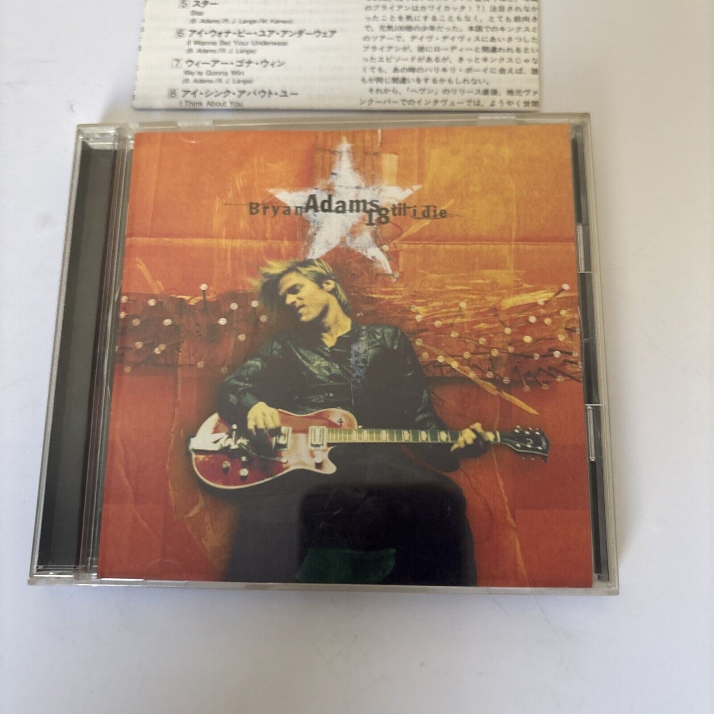 Bryan Adams – 18 Til I Die (CD, 1996) pocm-1170 Japan Bonus Track