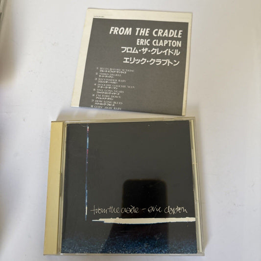Eric Clapton – From The Cradle (CD, 1994) wpcr-90 Japan