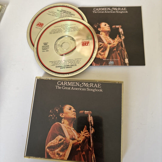Carmen McRae – The Great American Songbook (CD, 1991, 2-Disc) amcy-1056-7 Japan