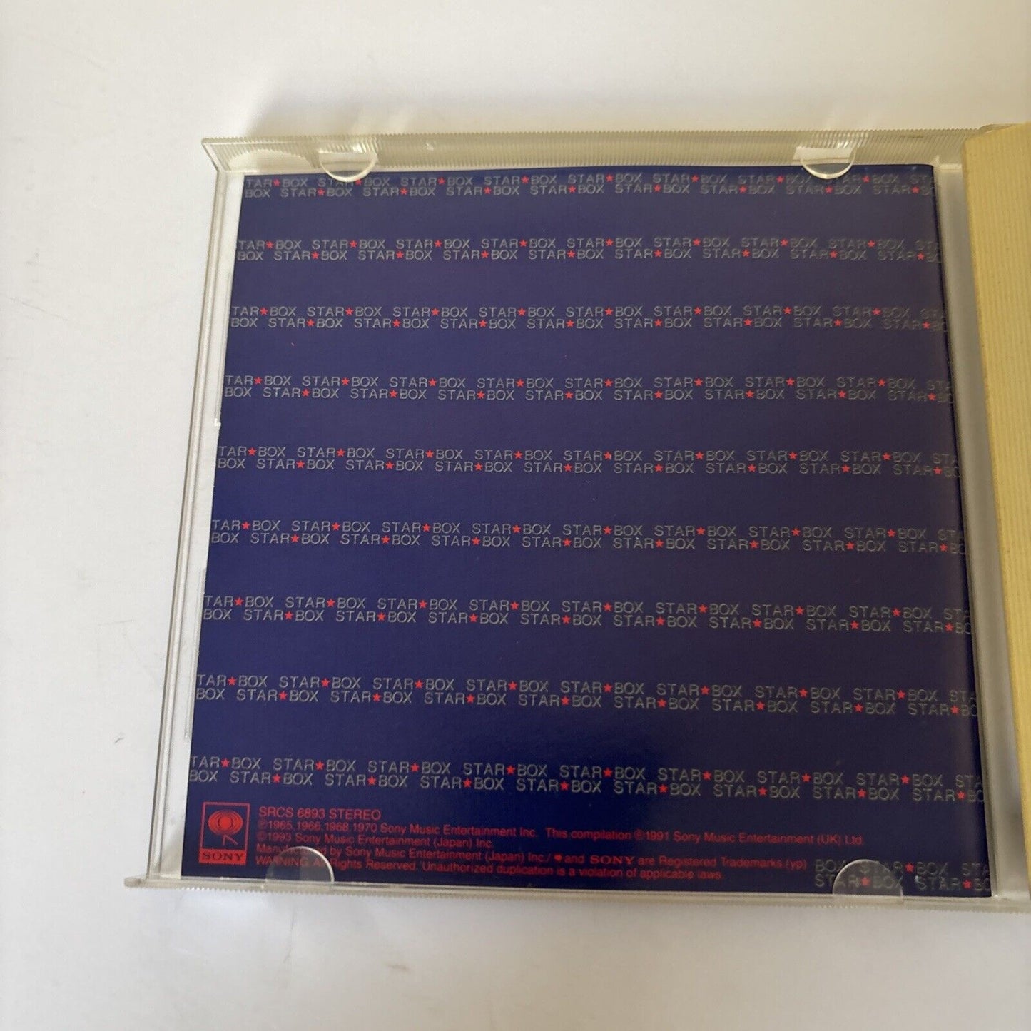 Simon & Garfunkel – Star Box (CD, 1993) srcs-6893 Japan