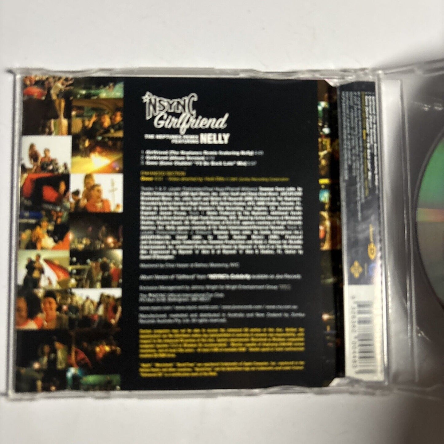 NSYNC Featuring Nelly – Girlfriend (The Neptunes Remix) (CD, 2002) 9253422