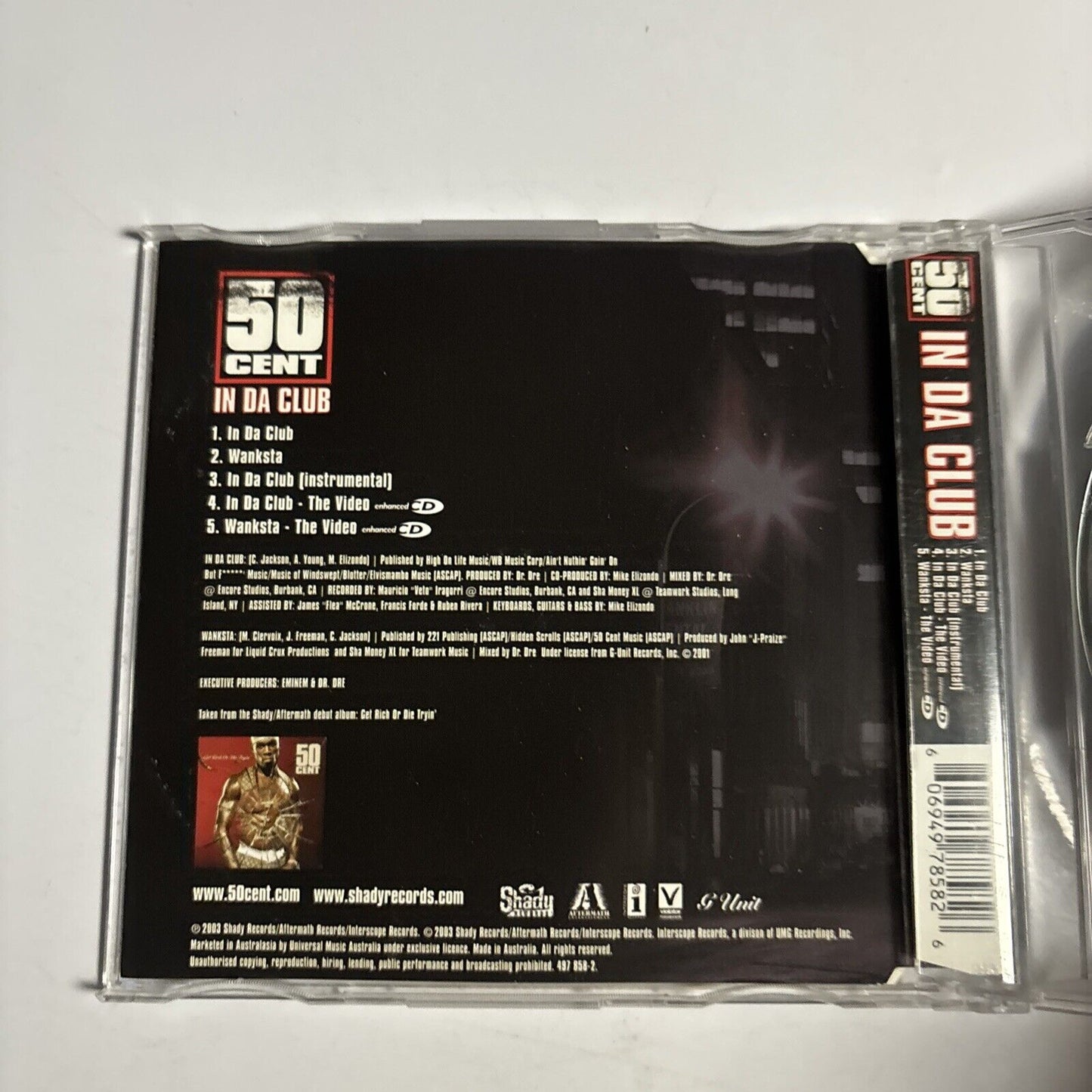 50 Cent – In Da Club (CD, 2003) 497 858-2