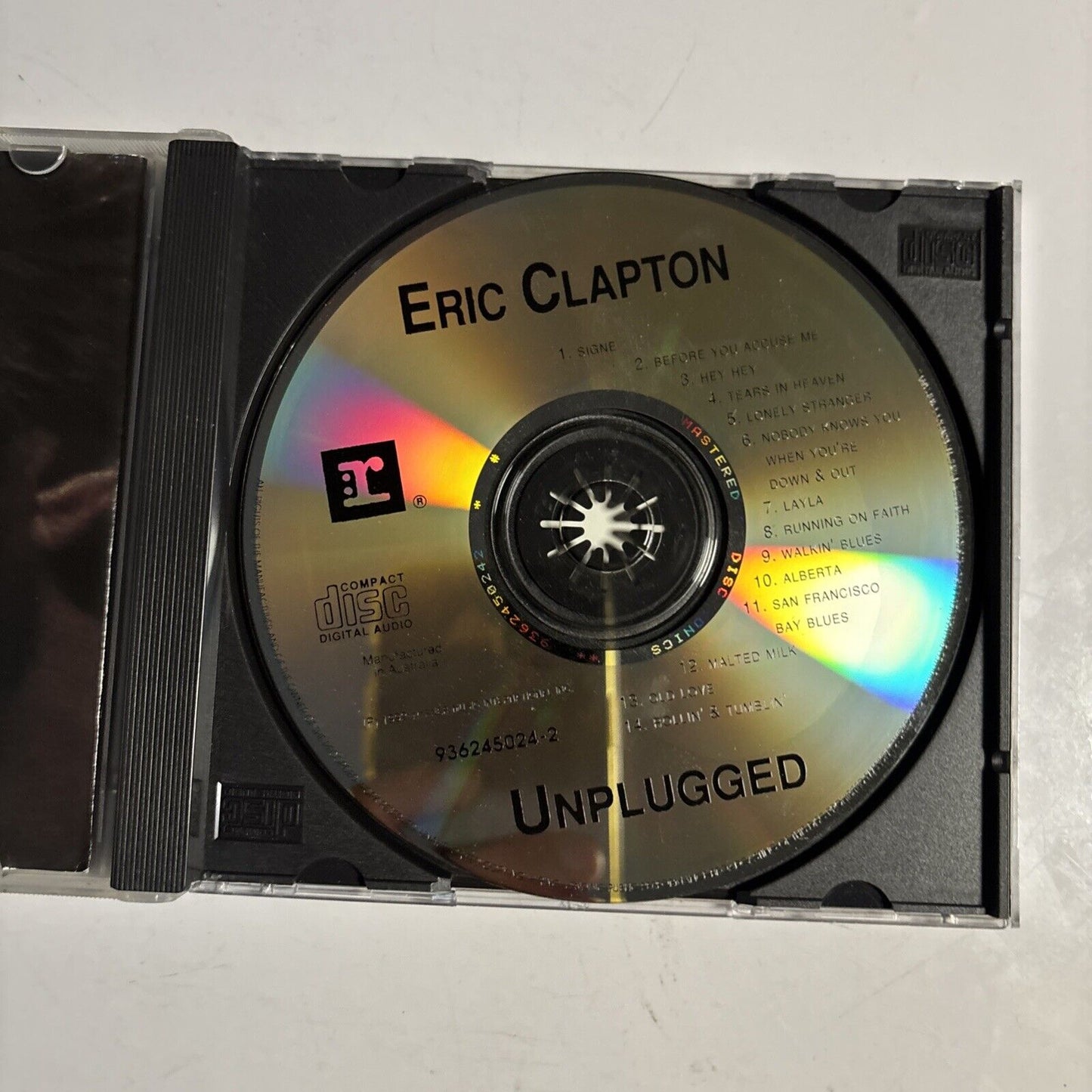 Eric Clapton – MTV Unplugged (CD, 1992)
