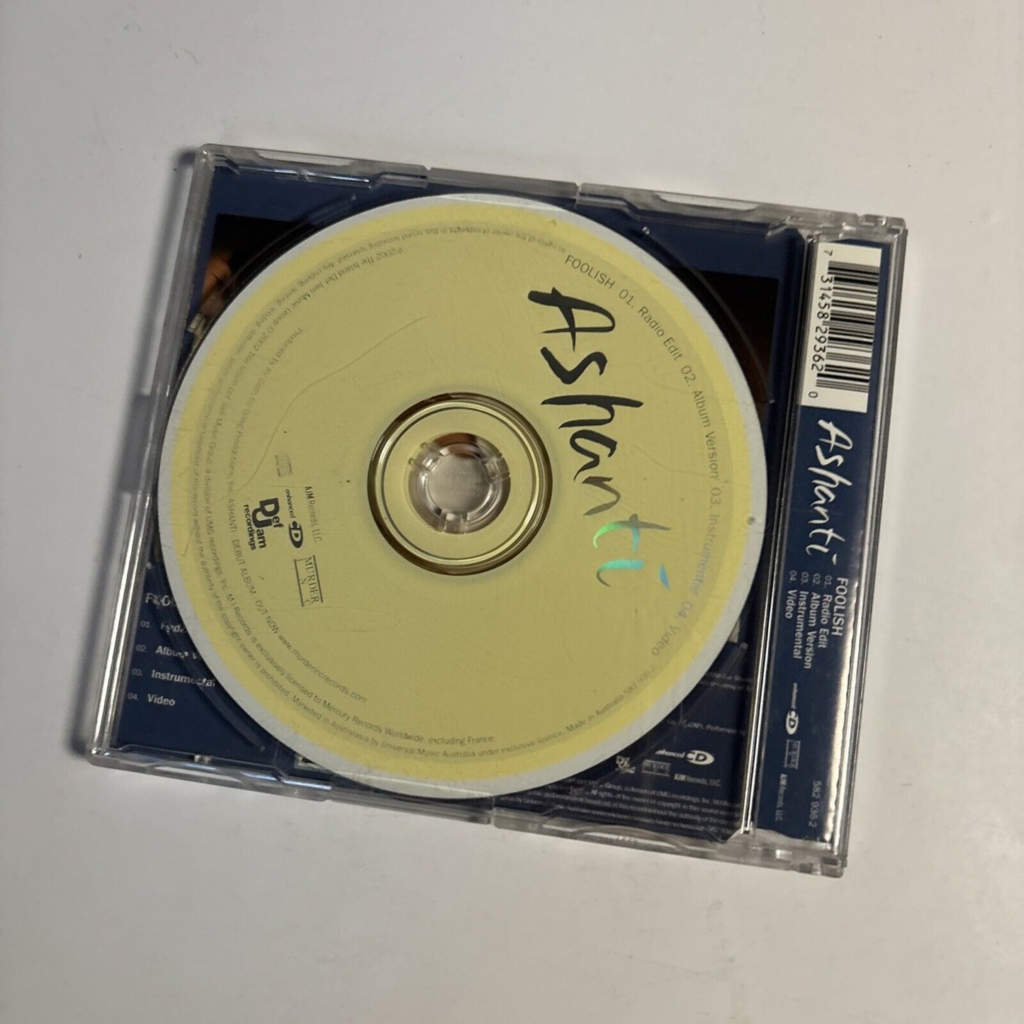 Ashanti – Foolish (CD, 2002)