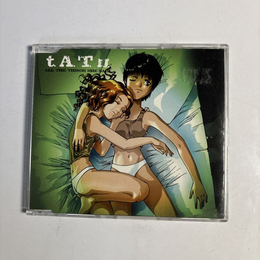 t.A.T.u. – All The Things She Said (CD, 2002) 019 332-2
