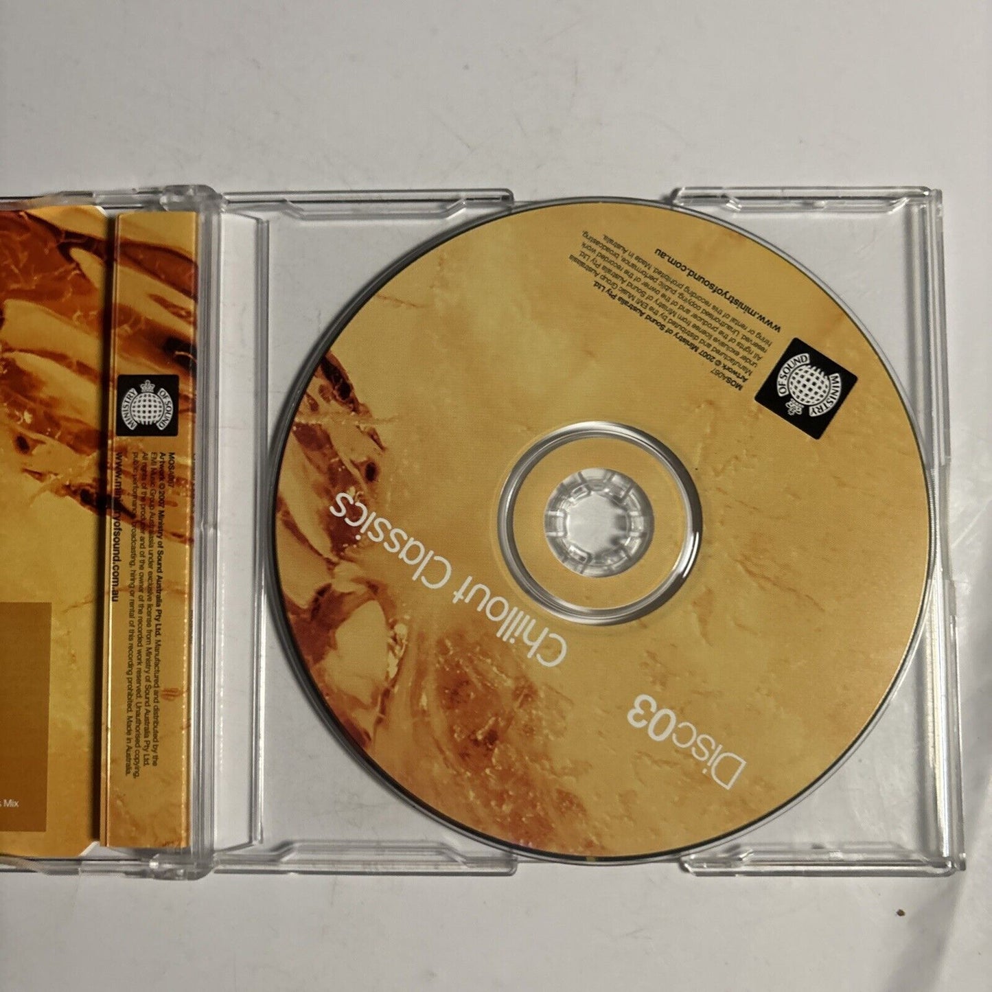 Ministry Of Sound - Chillout Classics (CD, 2007, 3-Disc) mosa067
