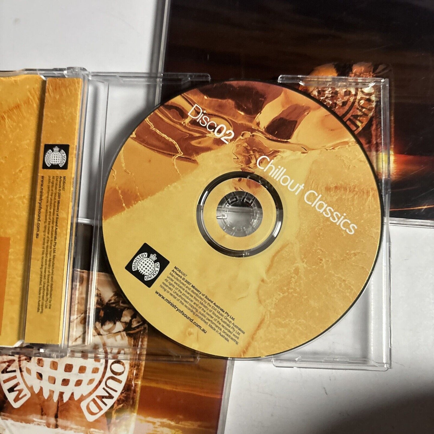 Ministry Of Sound - Chillout Classics (CD, 2007, 3-Disc) mosa067