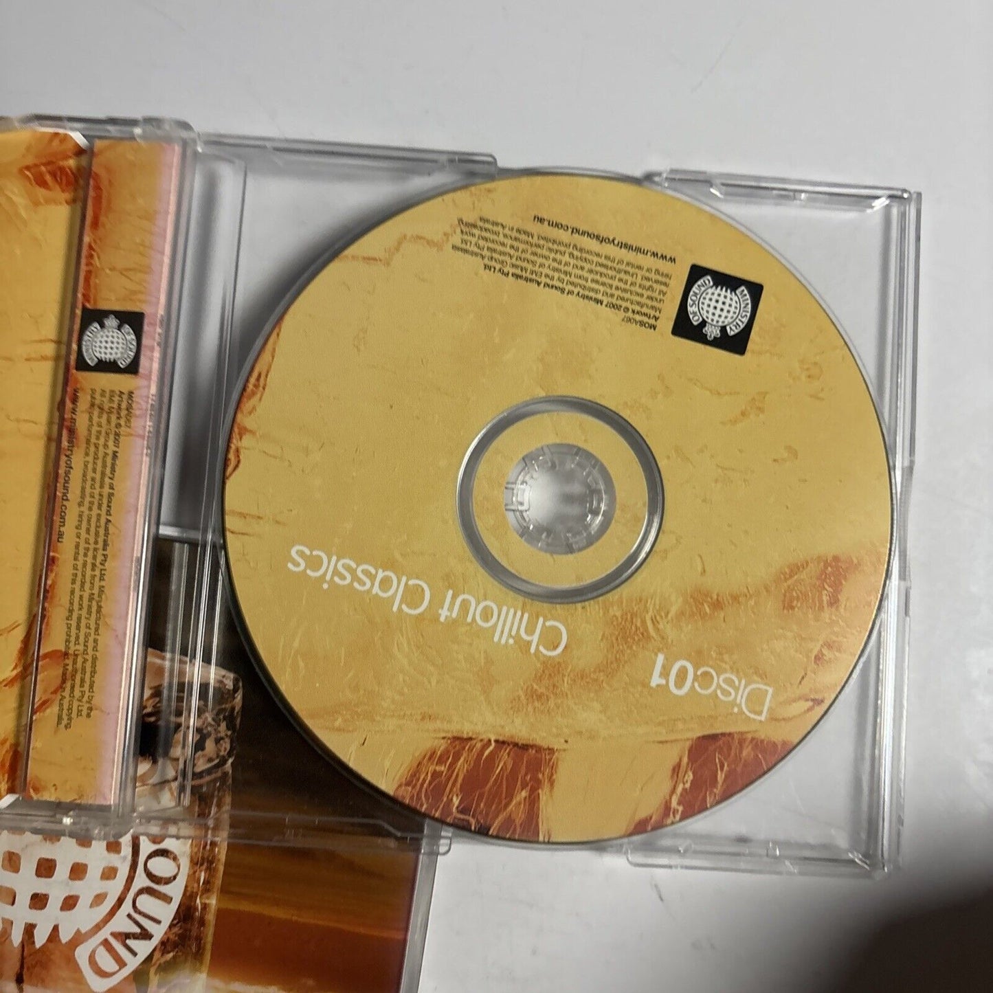 Ministry Of Sound - Chillout Classics (CD, 2007, 3-Disc) mosa067