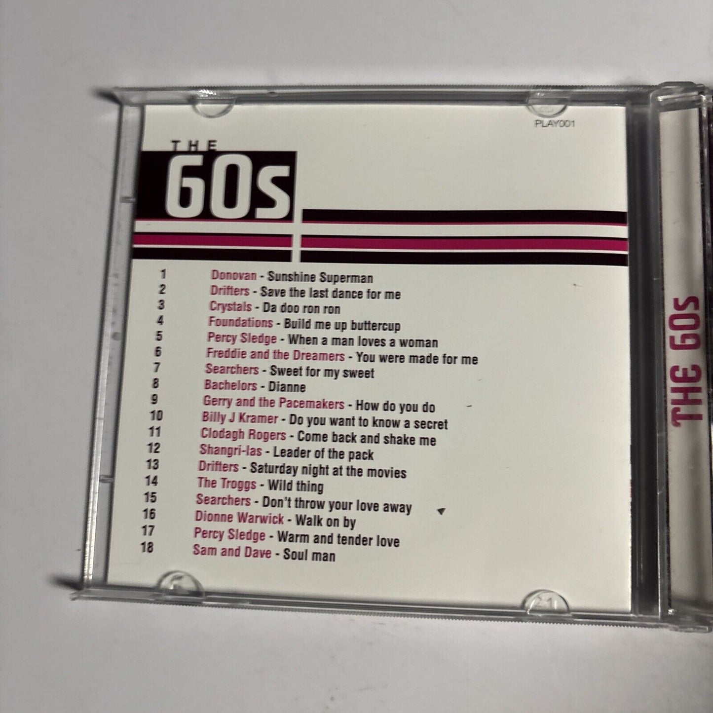 Various – The 60's (CD, 2007) PLAY001