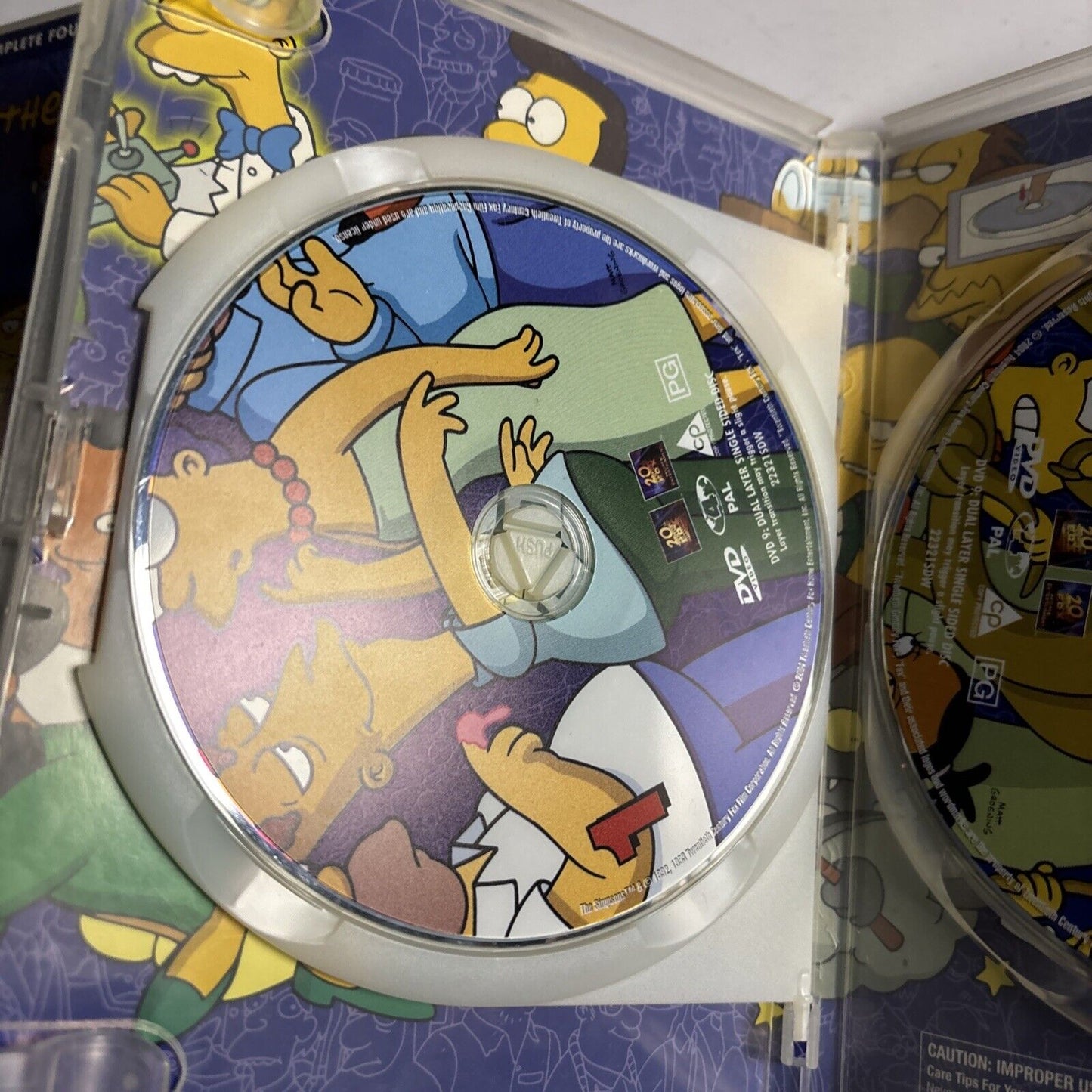 The Simpsons - Season 4 (DVD, 1993, 4-Disc) Region 4