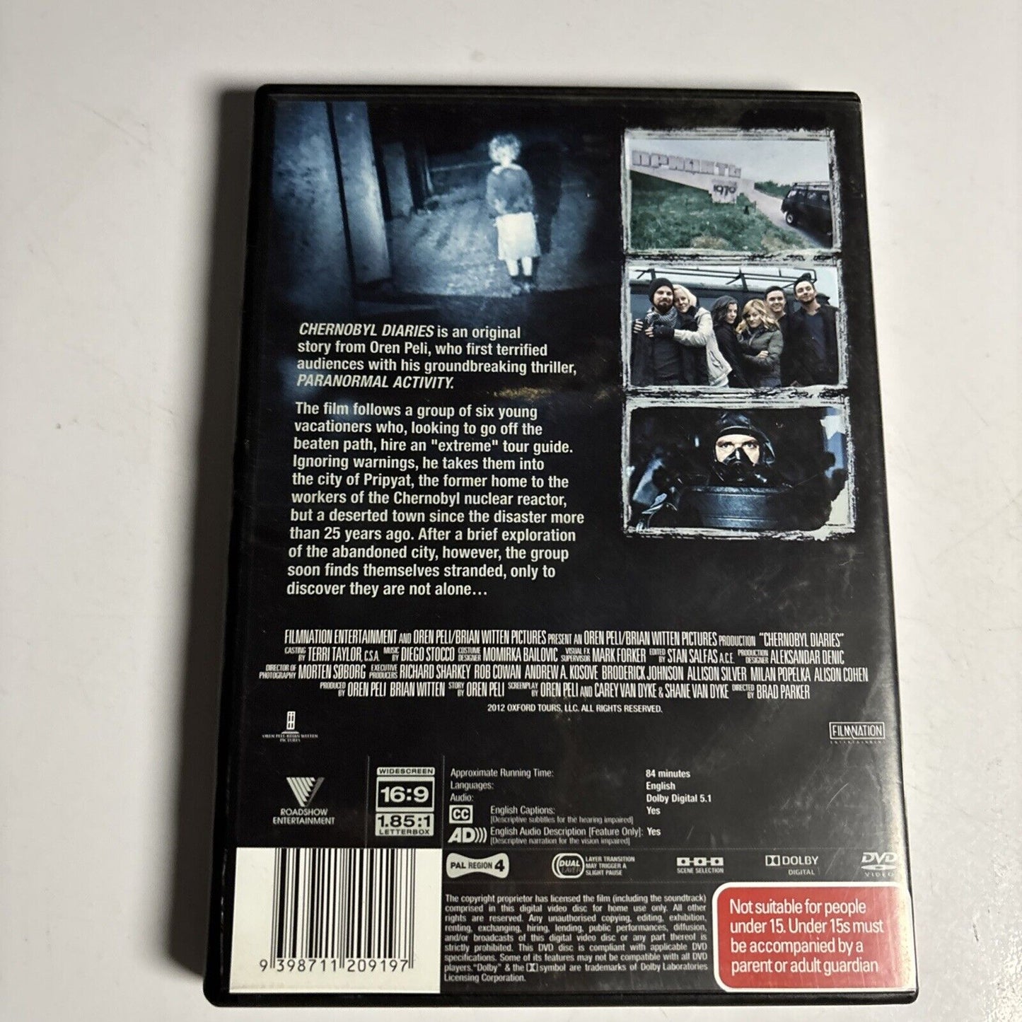 Chernobyl Diaries (DVD, 2012) Oren Peli, Dimitri Diatchenko Region 4