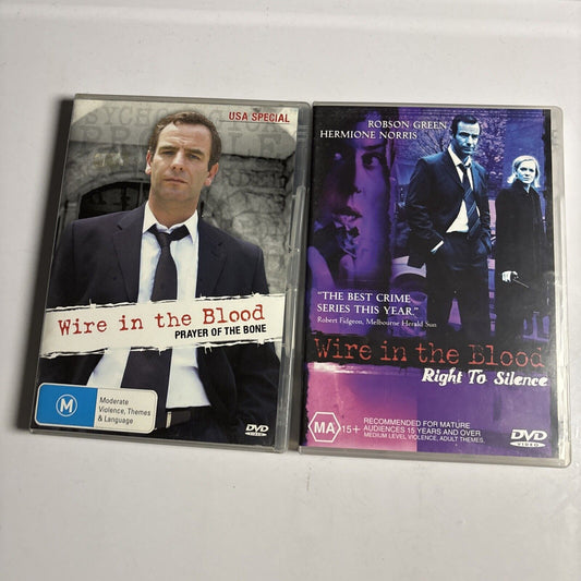 Wire in the Blood - Prayer of the Bone / Right To Silence (DVD, 2-Disc) Region 4
