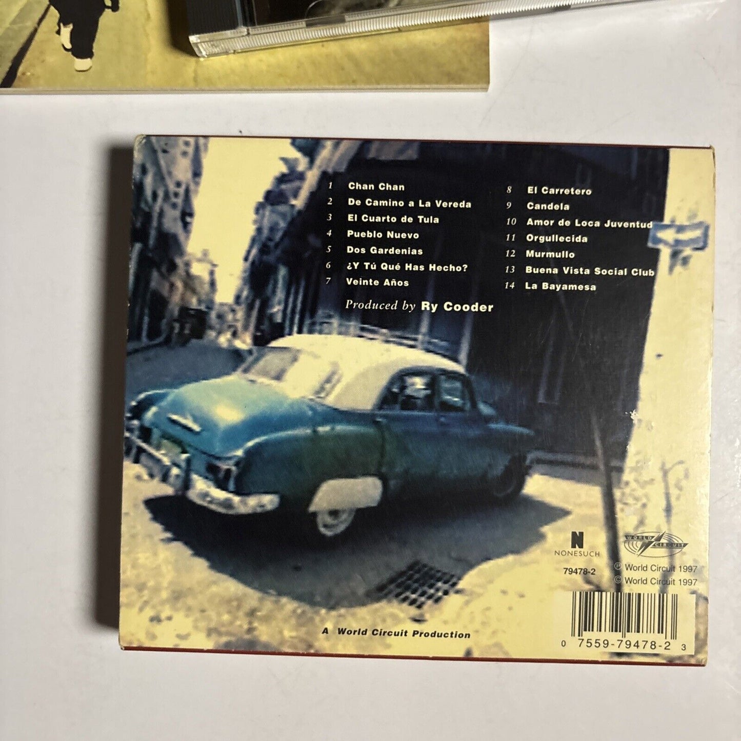 Buena Vista Social Club & Ry Cooder� Buena Vista Social Club (CD, 1997) 79478-2