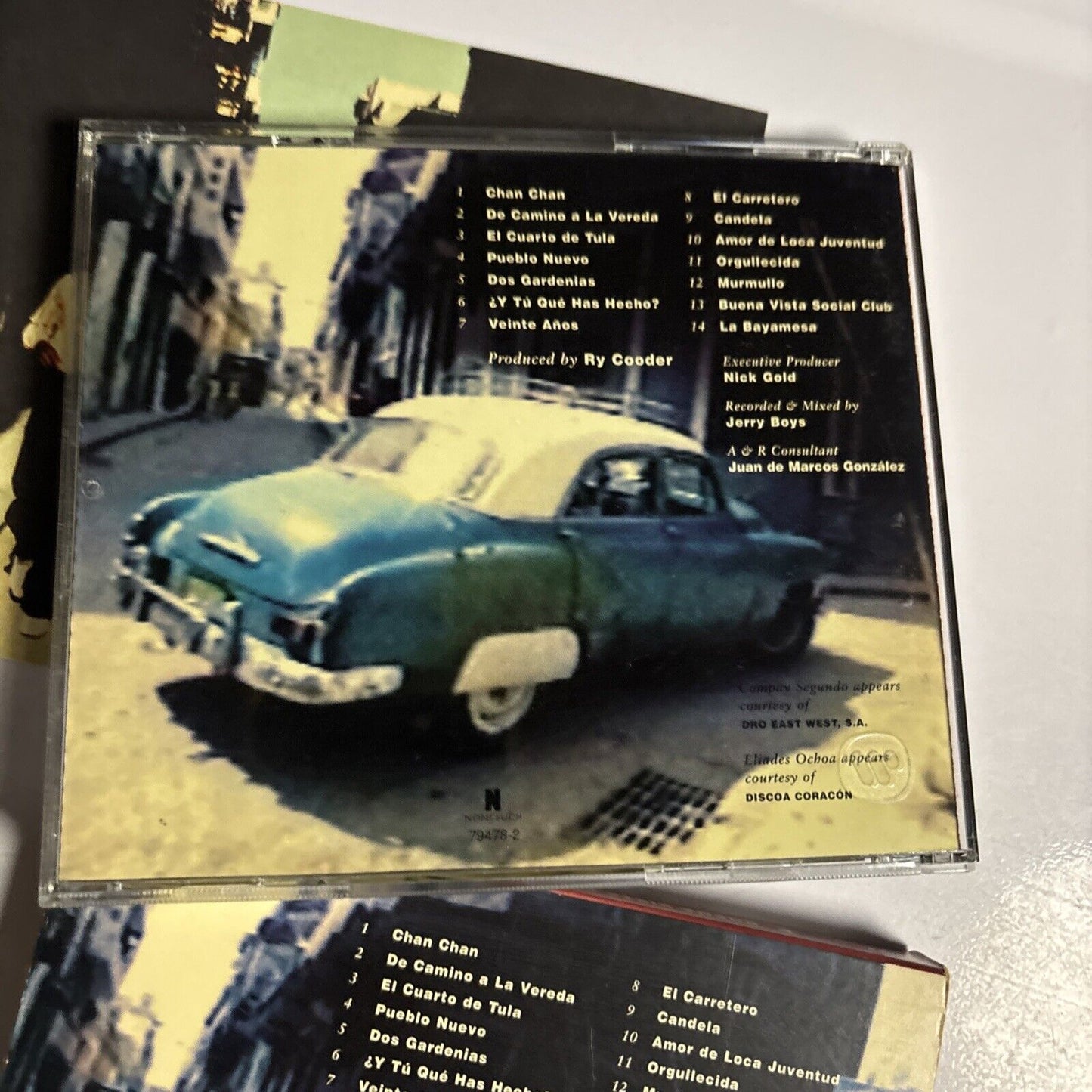 Buena Vista Social Club & Ry Cooder� Buena Vista Social Club (CD, 1997) 79478-2