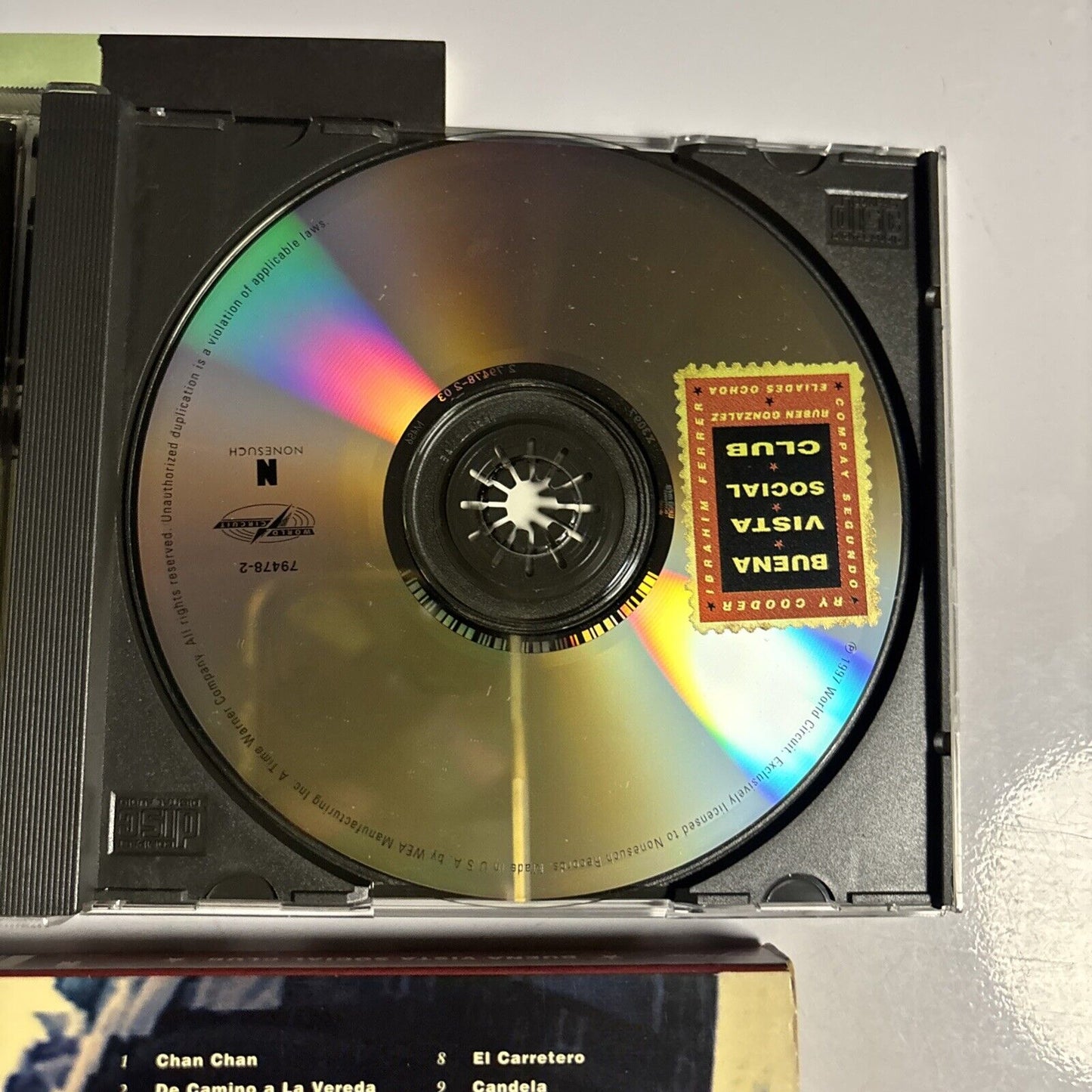 Buena Vista Social Club & Ry Cooder� Buena Vista Social Club (CD, 1997) 79478-2