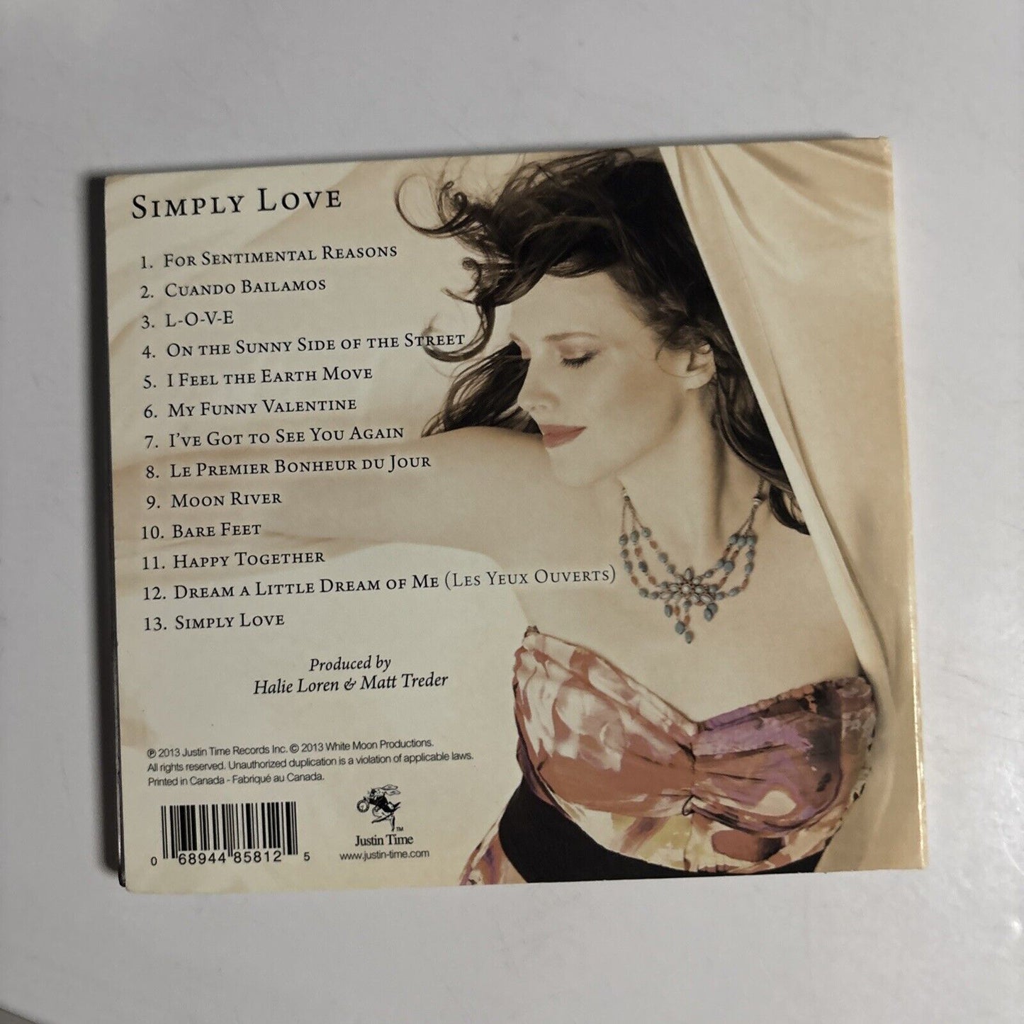 Halie Loren � Simply Love (CD, 2013) JTR 8581-2 Digipak