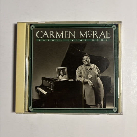 Carmen McRae � Carmen Sings Monk (CD, 1990) bvcj-2 Japan