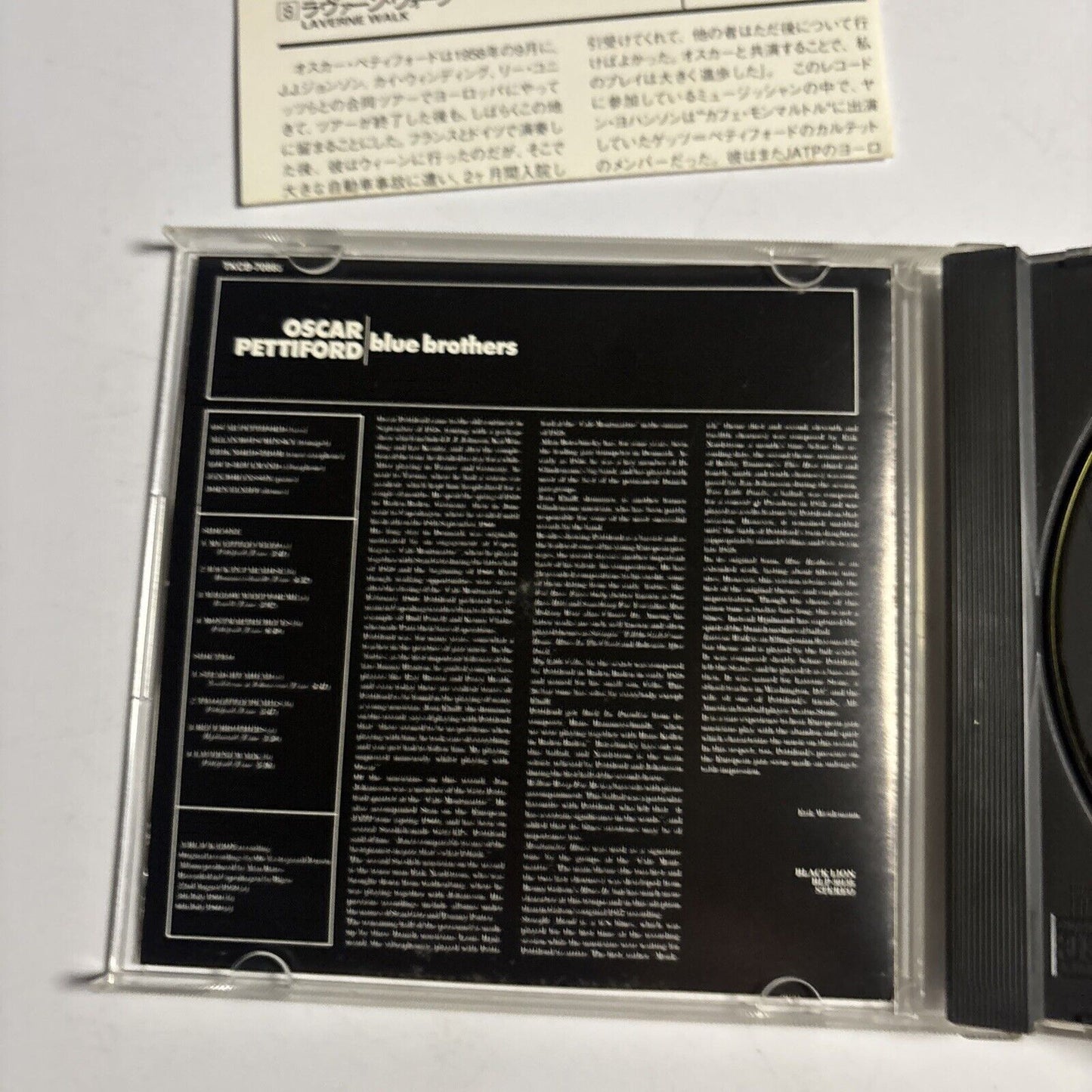 Oscar Pettiford – Blue Brothers (CD, 1996) tkcb-70885 Japan