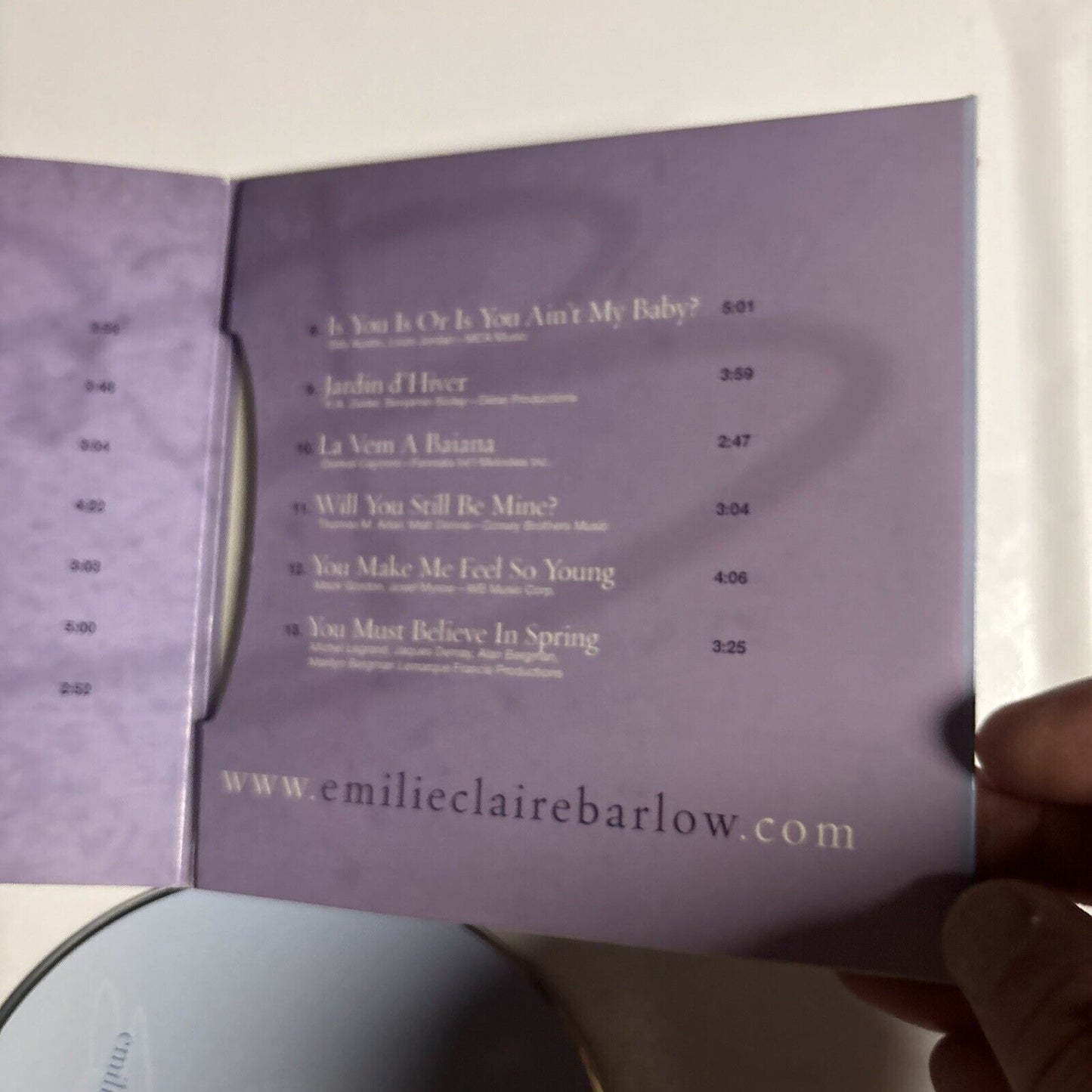 Emilie-Claire Barlow – Haven't We Met (CD, 2009) EMG 444  Gatefold