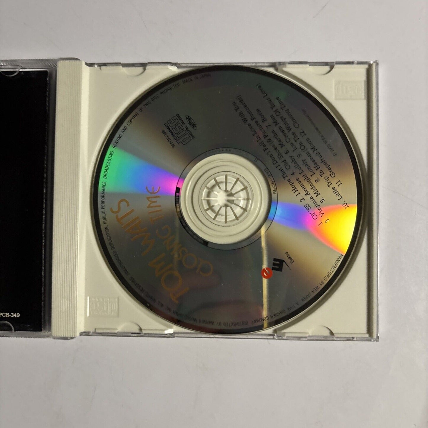 Tom Waits – Closing Time (CD, 2005) wpcr-349 Japan