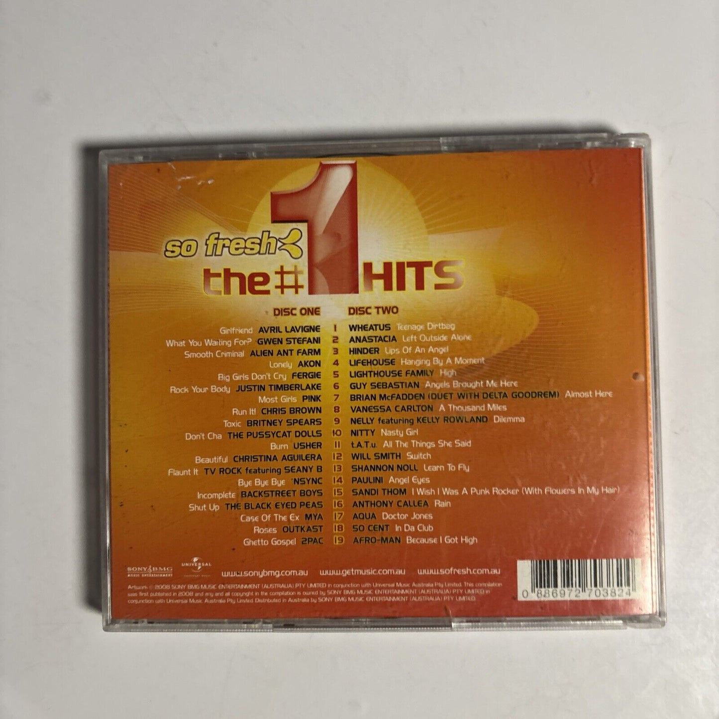 So Fresh: The #1 Hits (CD, 2008, 2-Disc)