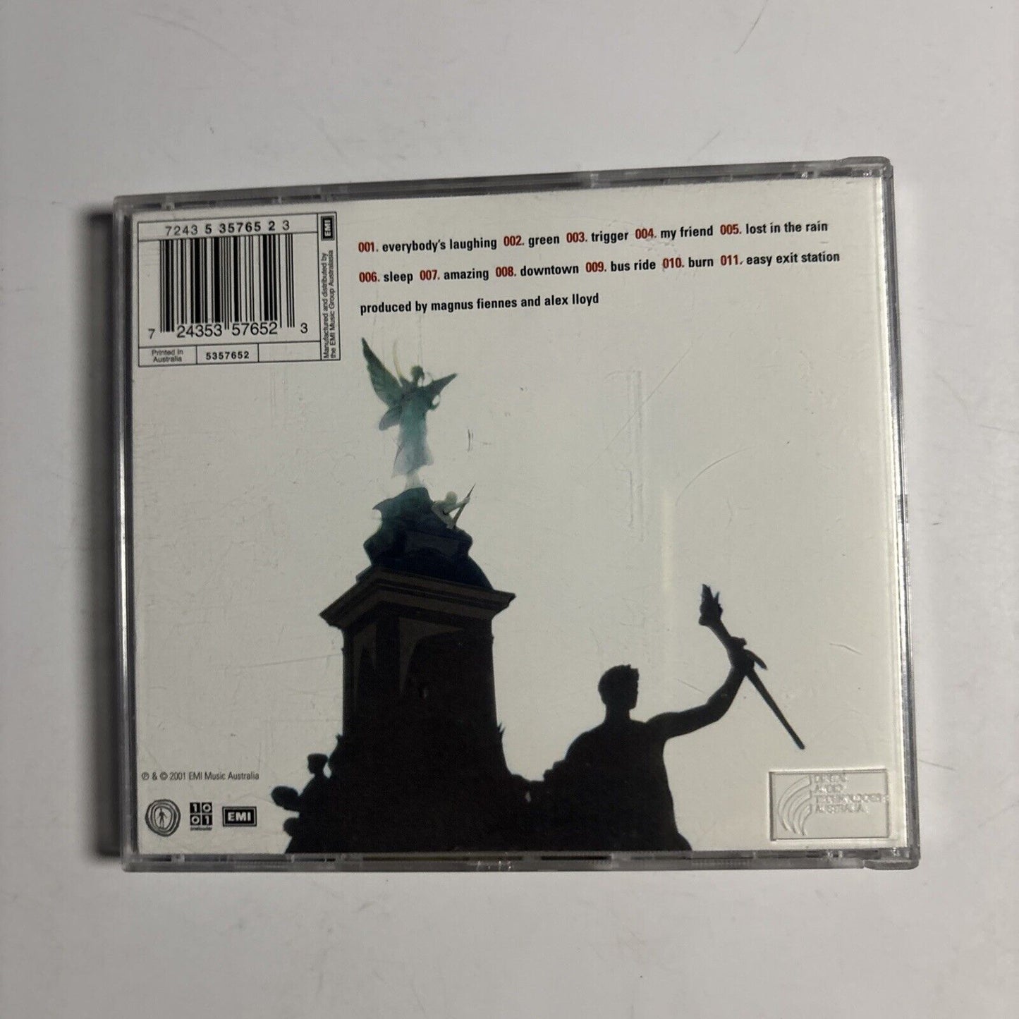 Alex Lloyd – Watching Angels Mend (CD, 2001)