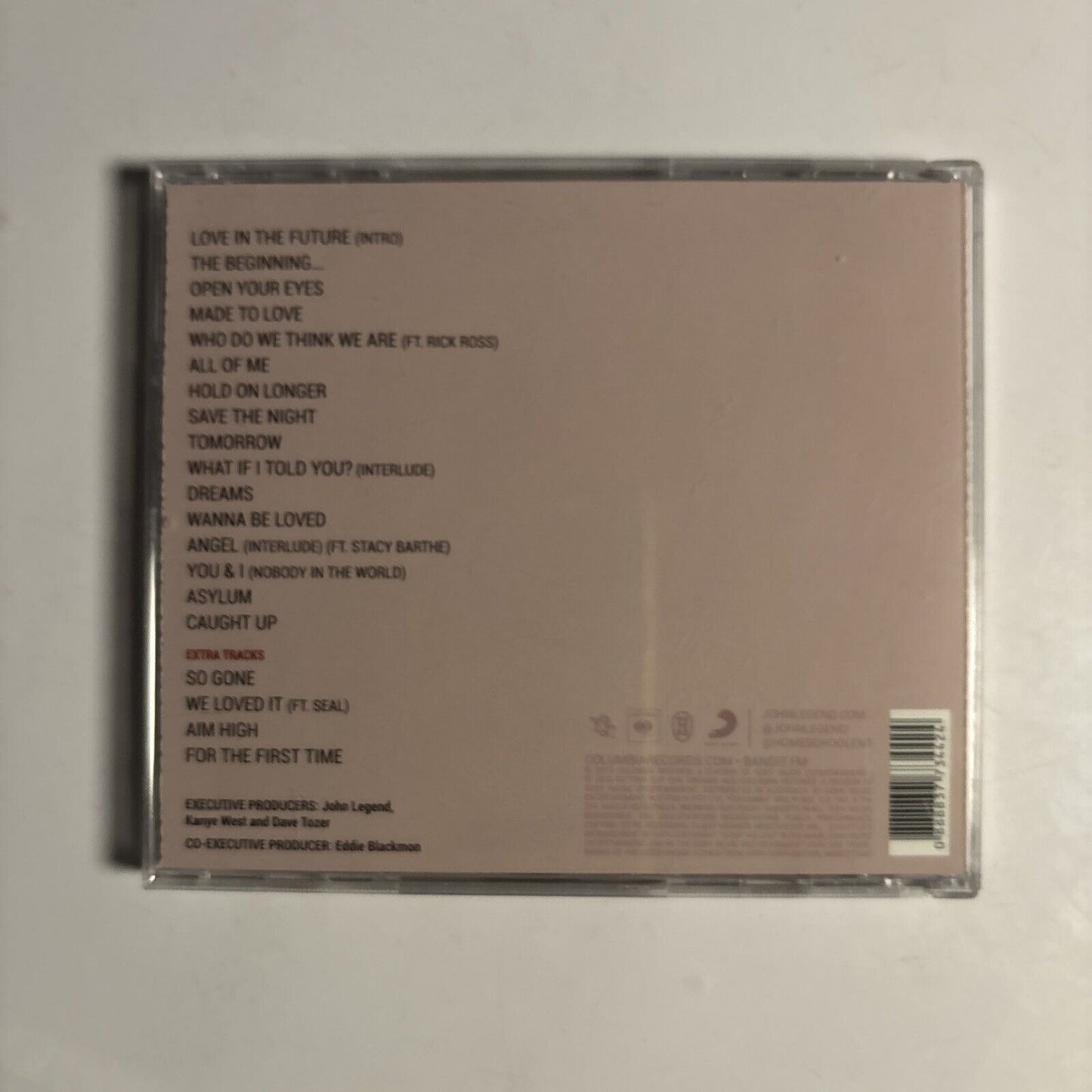 John Legend – Love In The Future (CD, 2013)