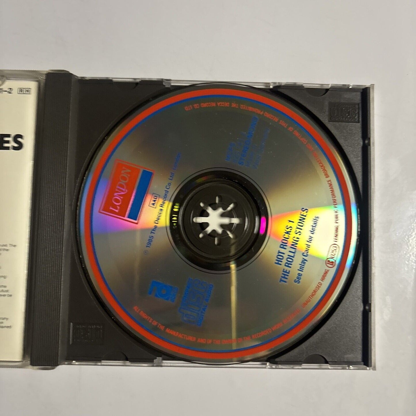 The Rolling Stones – Hot Rocks 1 (CD, 1985) 820 141-2