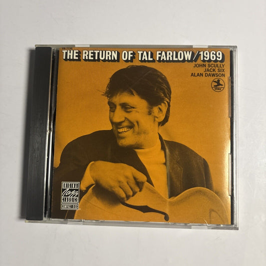 Tal Farlow – The Return Of Tal Farlow / 1969 (CD, 1989) OJCCD-356-2