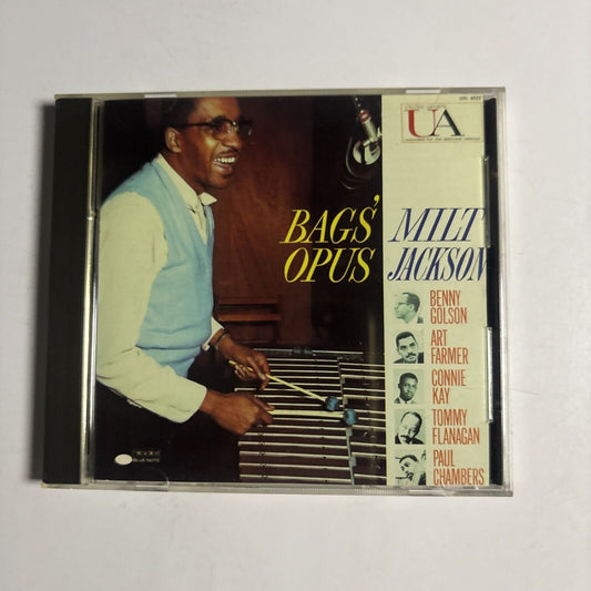 Milt Jackson – Bags' Opus (CD, 1991)  CDP 7 84458 2