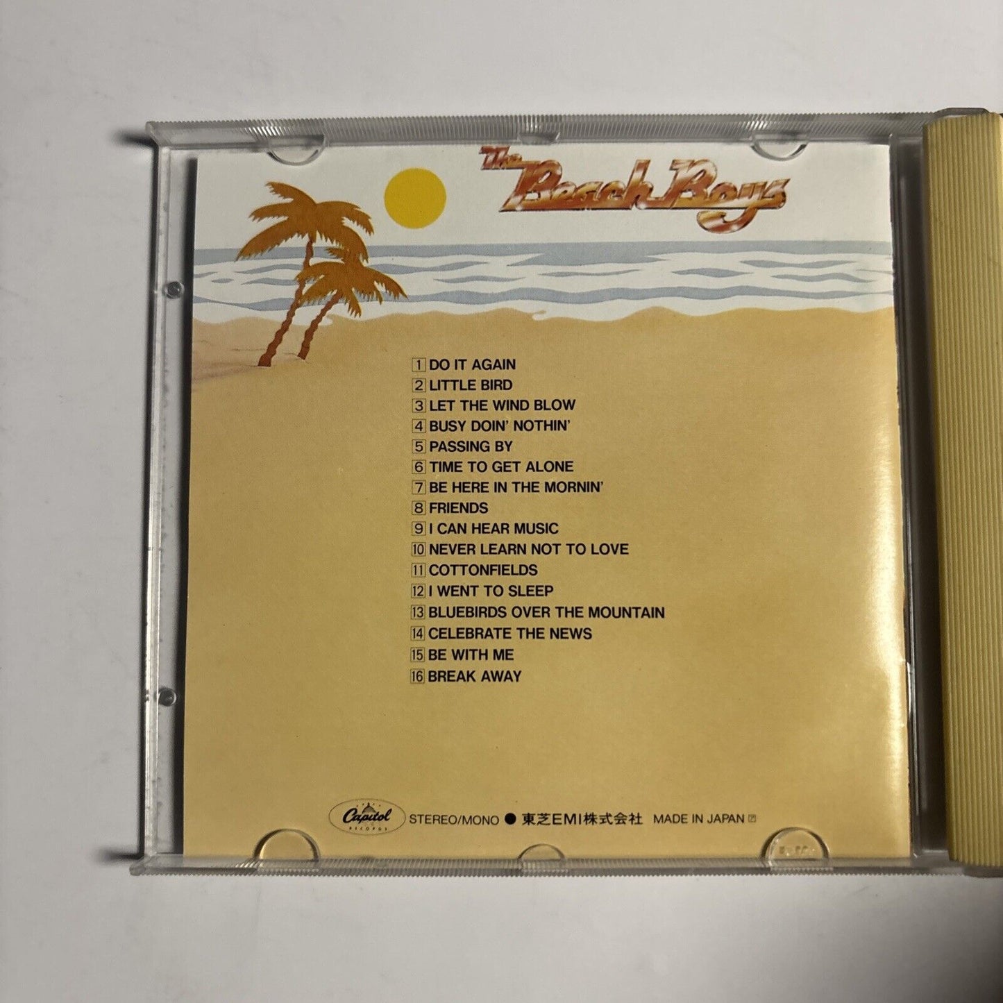 The Beach Boys – Break Away (CD, 1990) tocp-6156 Japan