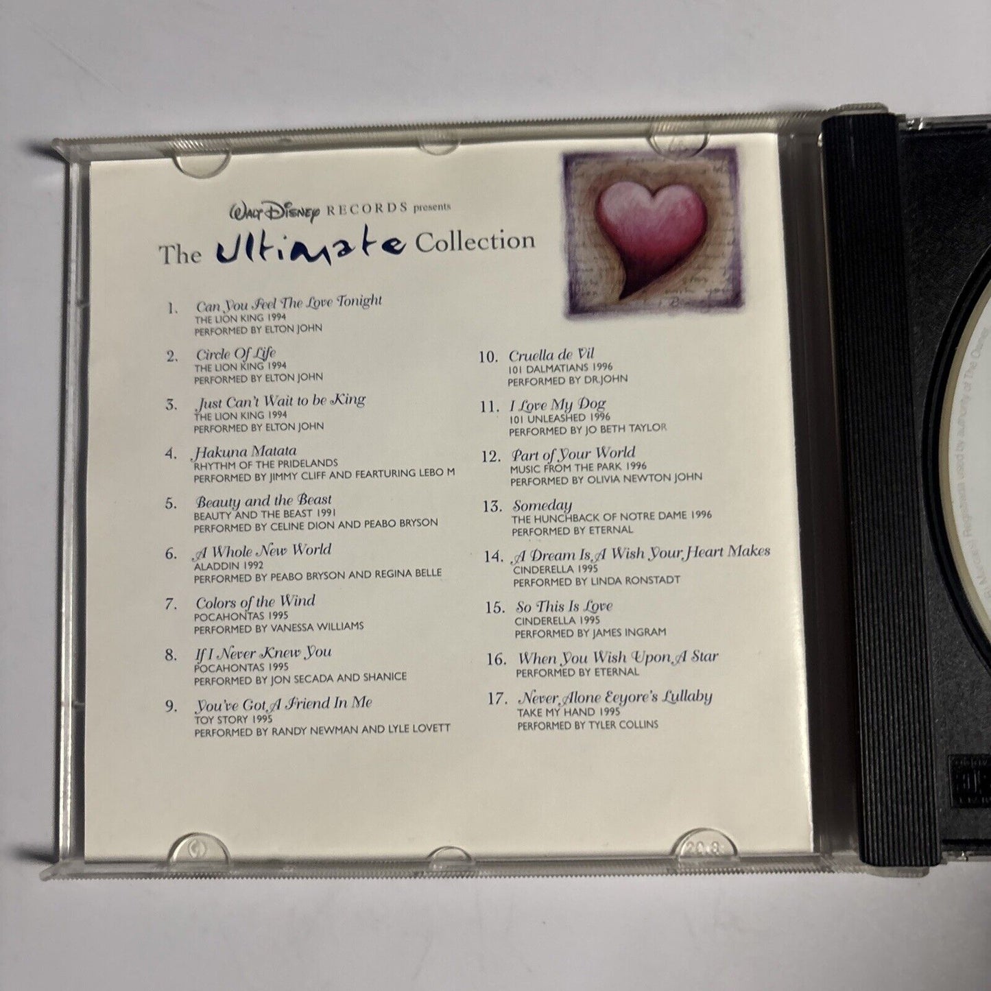 Walt Disney Records –The Ultimate Collection (CD, 1998)