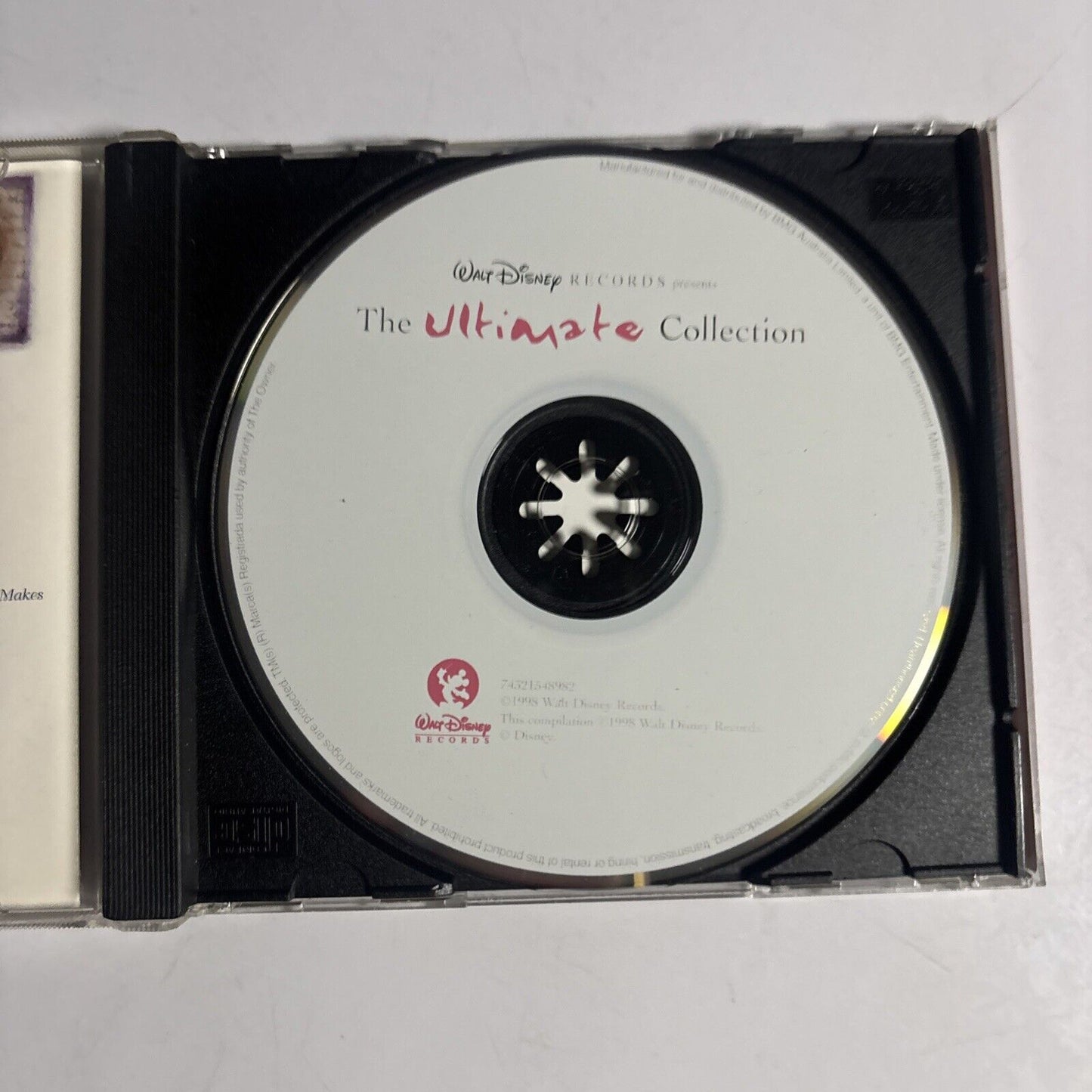 Walt Disney Records –The Ultimate Collection (CD, 1998)