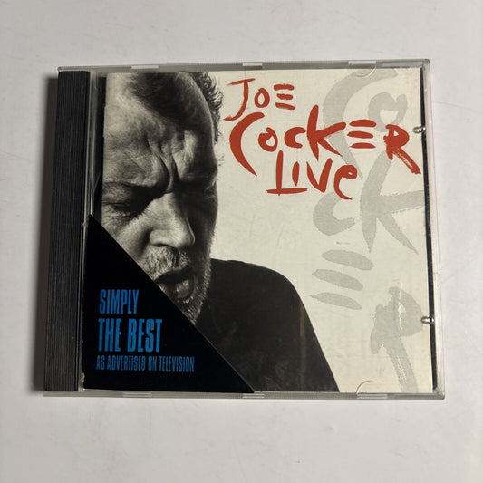 Joe Cocker – Joe Cocker Live (CD, 1990) TVD93329