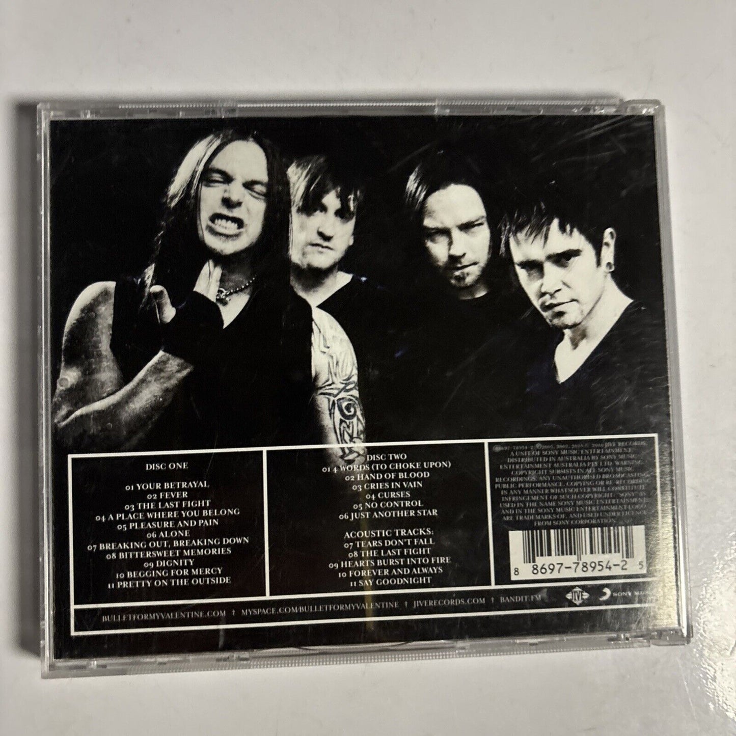 Bullet For My Valentine – Fever (CD, 2010, 2-Disc) *Missing Cover*